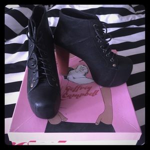 Jeffrey Campbell lita platform boots